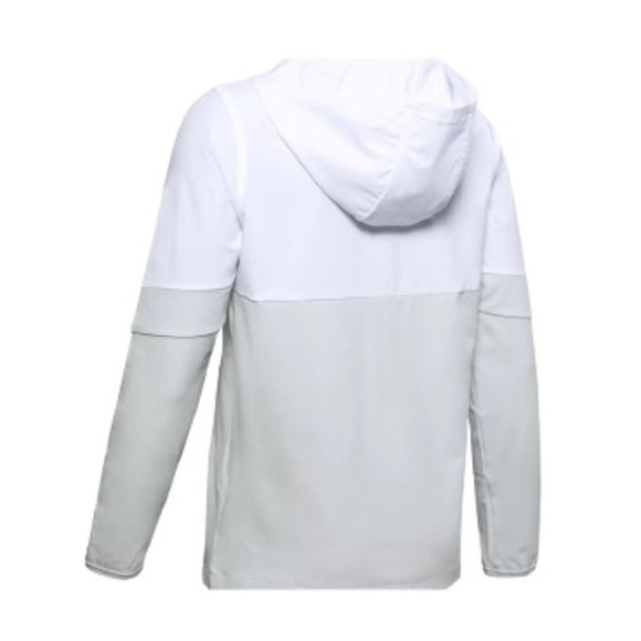 Youth Under Armour Squad Woven Lightweight Athletic Rain Jacket 1343283 - Picture 2 of 2